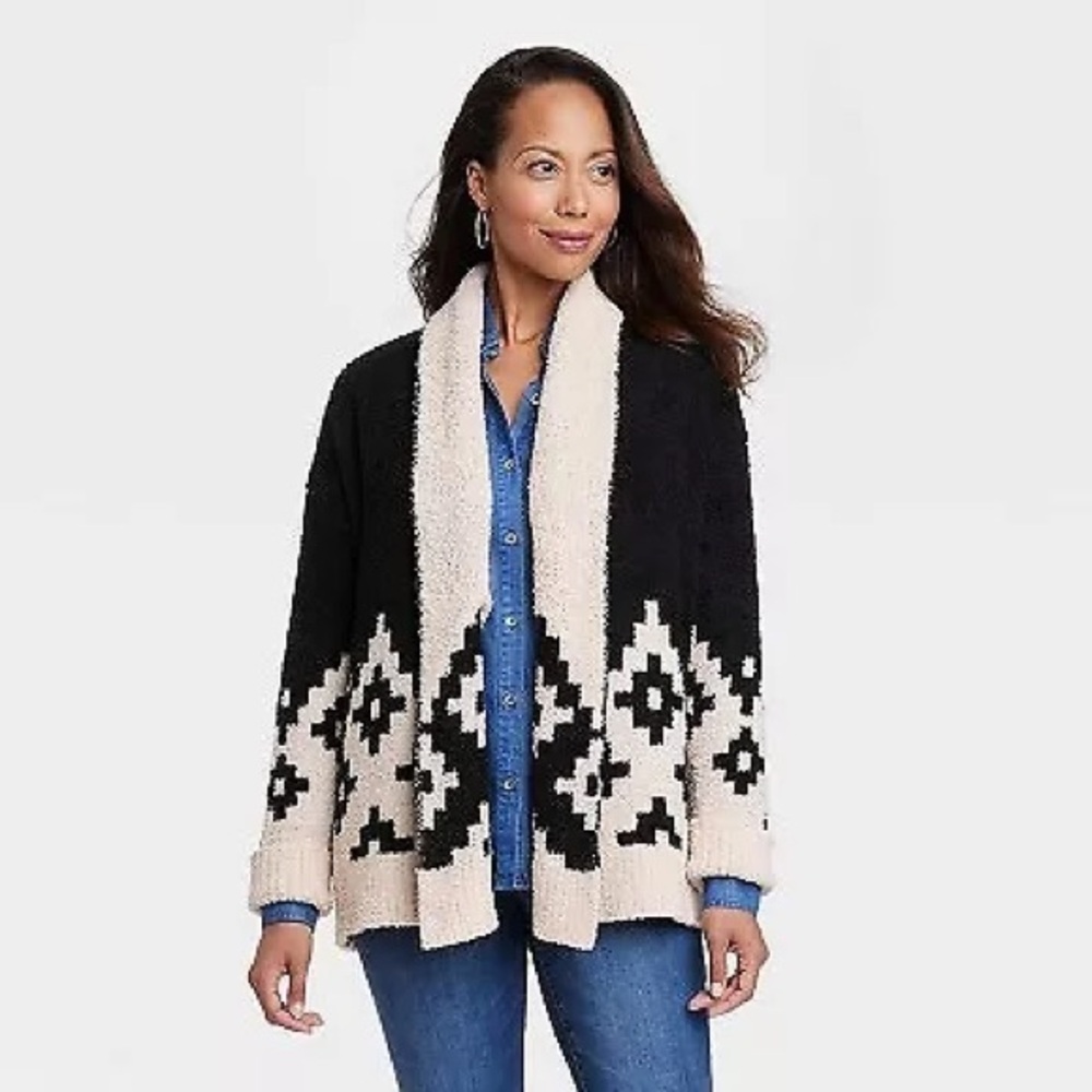 Knox Rose Cozy Cardigan Size L